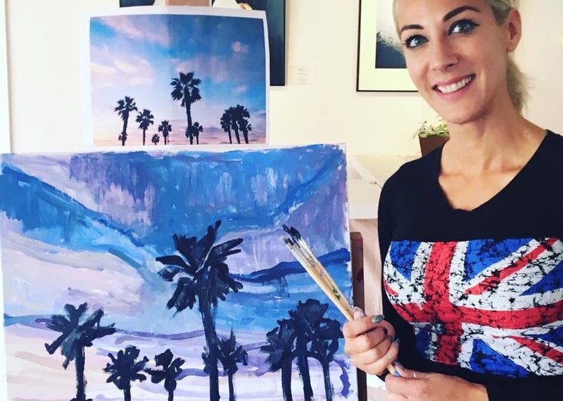 Locally-trained artist advances technique, abstract thought