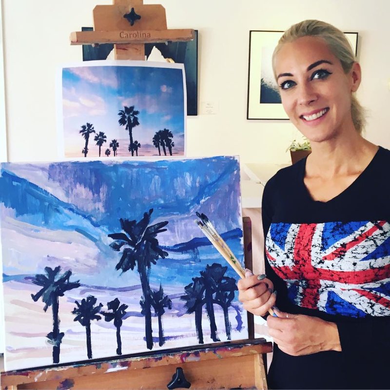 Locally-trained artist advances technique, abstract thought