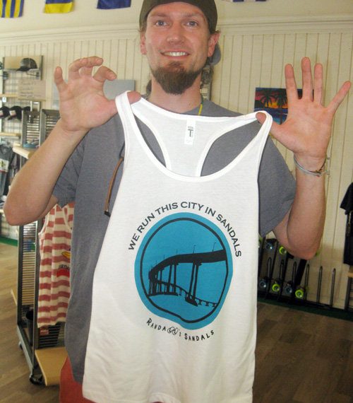 Eco-friendly footwear, beachwear at Randall's Sandals