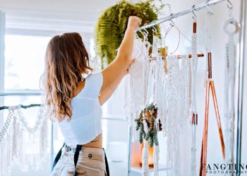 Uttu Designs weaves larger-than-life macramé bohemian art