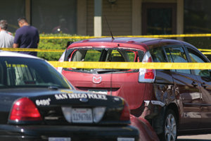 Robbery triggers pursuit, suicide near sports arena