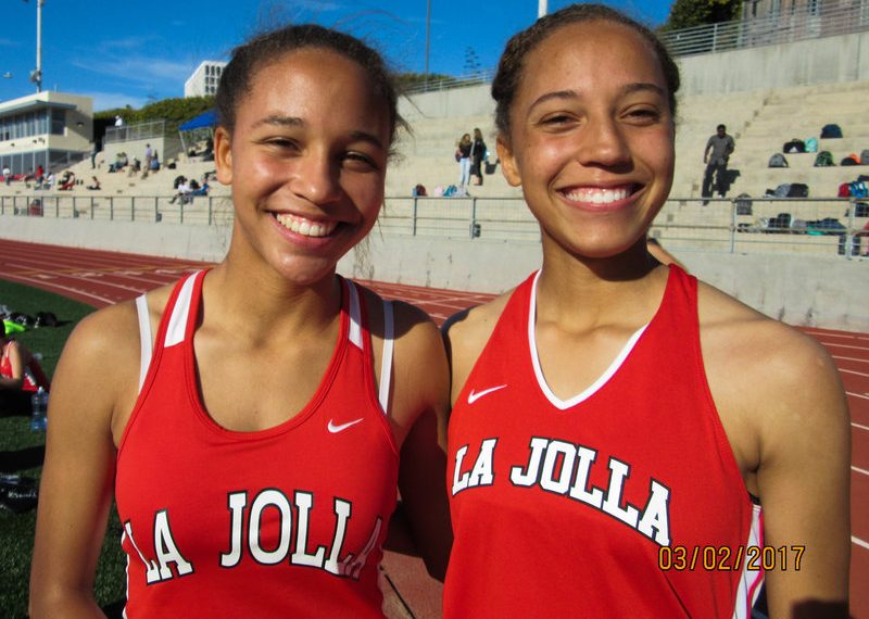 LJHS?track team is ‘feeling the Byrne’ with the ‘burn sisters’