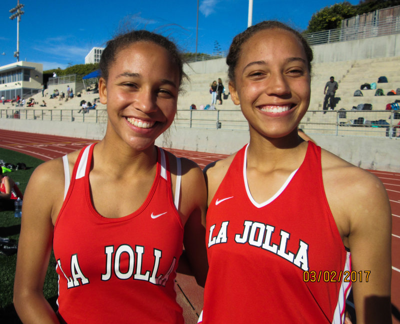 LJHS?track team is ‘feeling the Byrne’ with the ‘burn sisters’