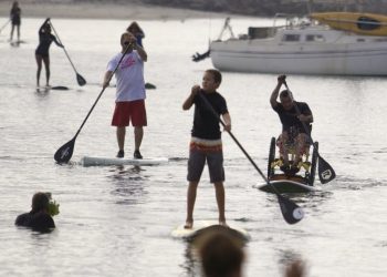 Urban Surf 4 Kids’ stand-up paddleboard race and expo returns to Mission Bay Oct. 12