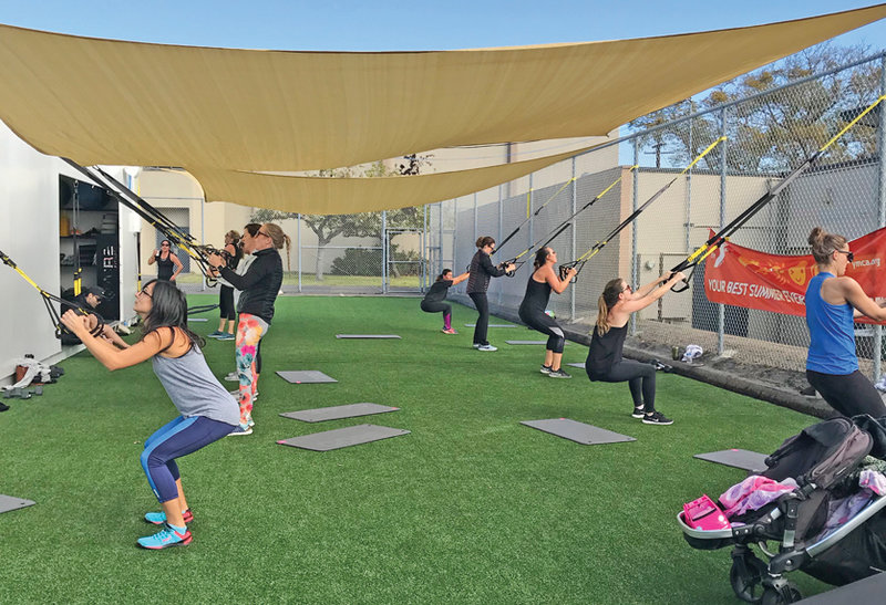 YMCA’s Outdoor Fitness Center just beginning in Pacific Beach