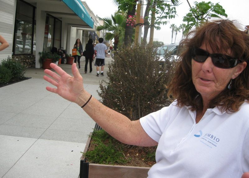 Where's Mary? In La Jolla, you don't have to look far