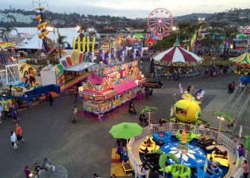 Western-themed fair offers something for all, and also octopus on a stick