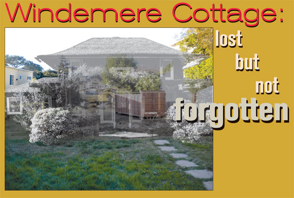 Windemere Cottage: lost but not forgotten