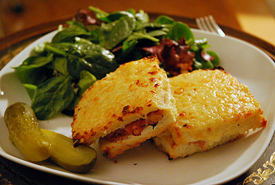 Mister Crunchy' is de rigueur at Le Petit Bistrot in La Jolla