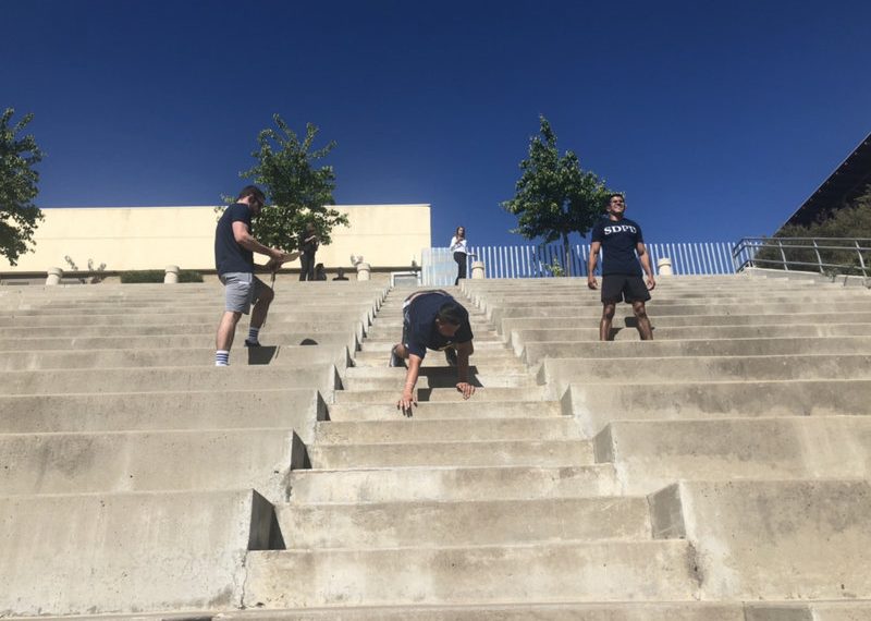 SDPD increases recruiting efforts by training with UC San Diego athletes