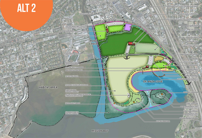 Mission Bay Park Committee votes to keep golf course, add wetlands to De Anza Cove plan