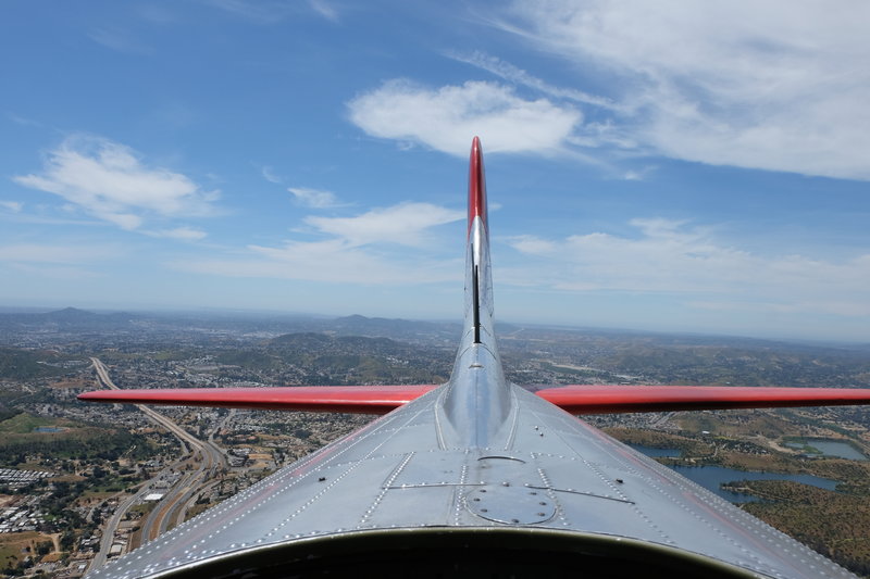 Up in the skies over San Diego