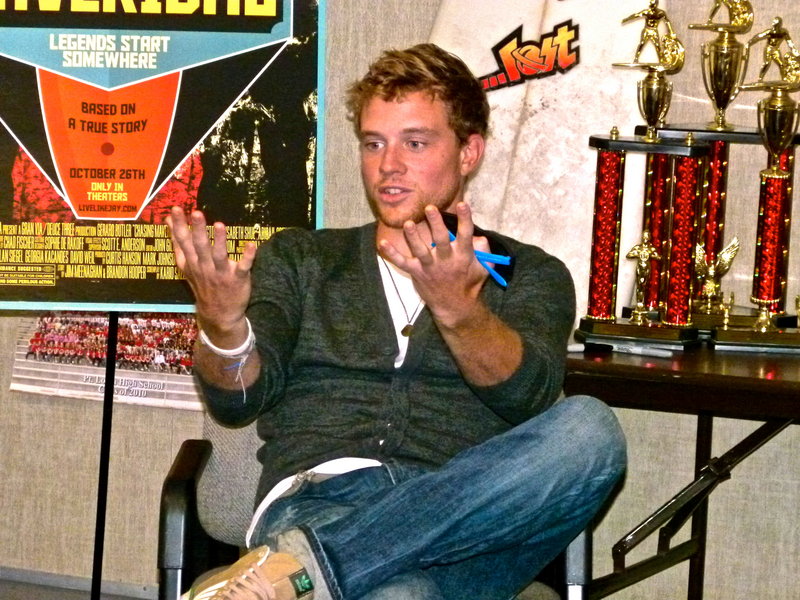 ‘Chasing Mavericks’ surf-movie star pays visit to PLHS students