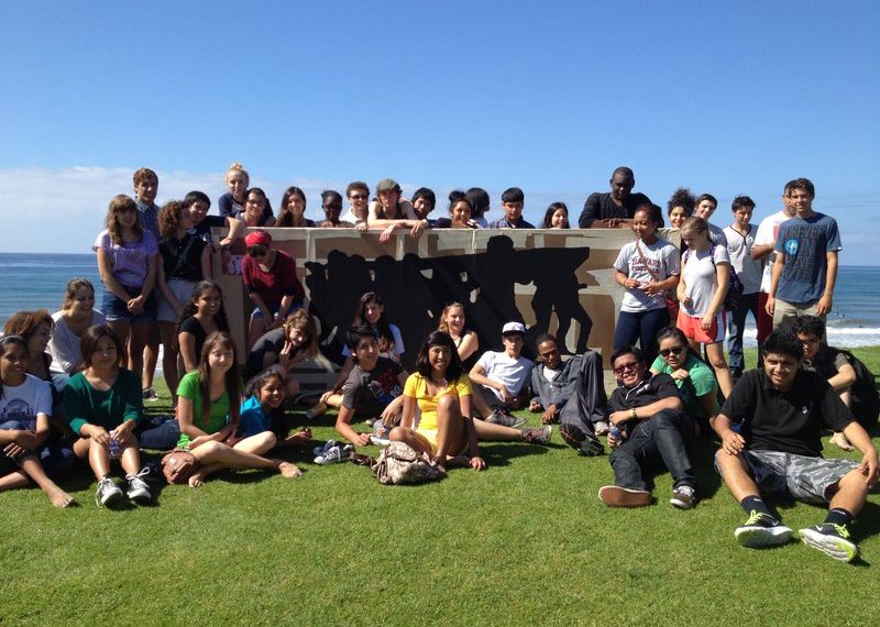 High Tech High students take their art on the road