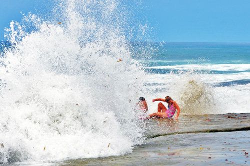 Monsoonal moisture, more high surf expected in San Diego