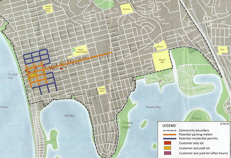 Are parking permits and meters coming to Pacific Beach?