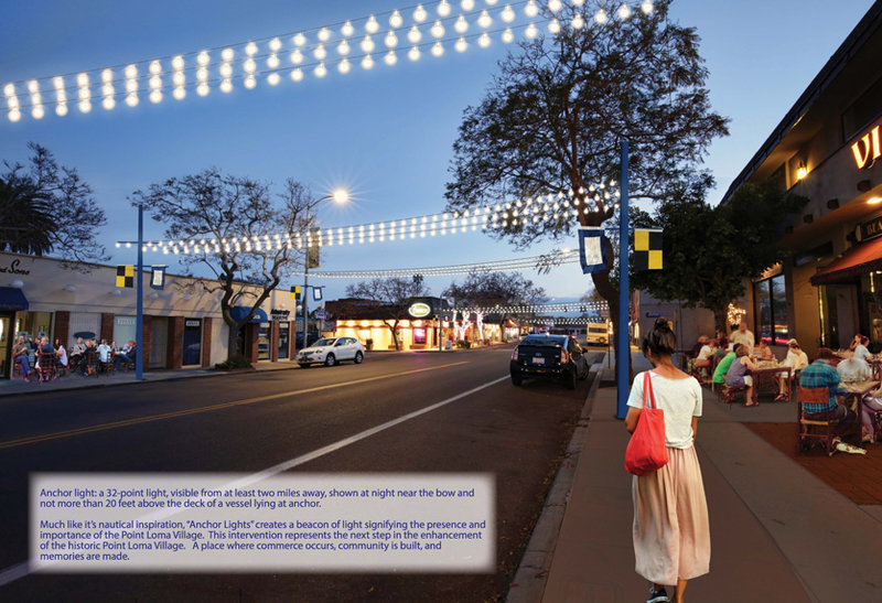 Point Loma Association plans a canopy of lights for Rosecrans