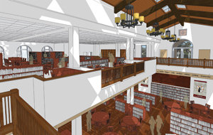 The Bishop’s School library plan 4 feet too tall