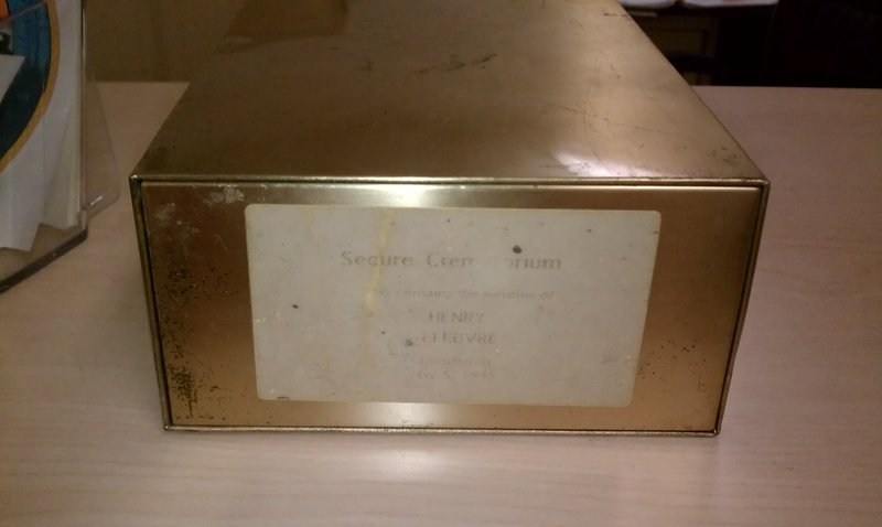 Mysterious case of Henry Lefebvre’s ashes, left behind at OB carwash, finally laid to rest