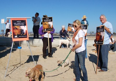 Pooch power, revenge against Michael Vick?