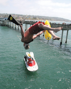 Lifeguard trainees dive into action