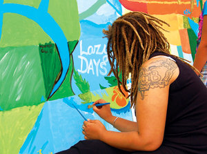 Street fair splashes OB with summer fun