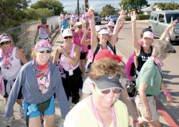 Walking to Battle Breast Cancer