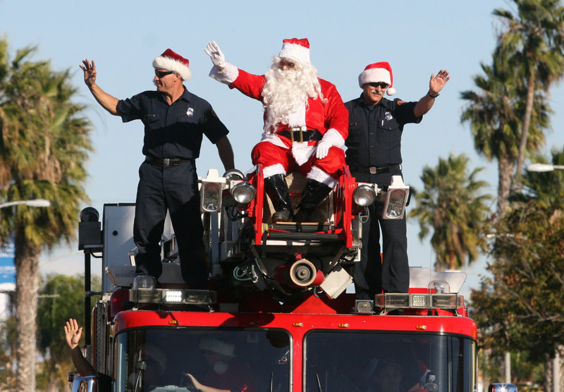 Catching the holiday spirit in Pacific Beach