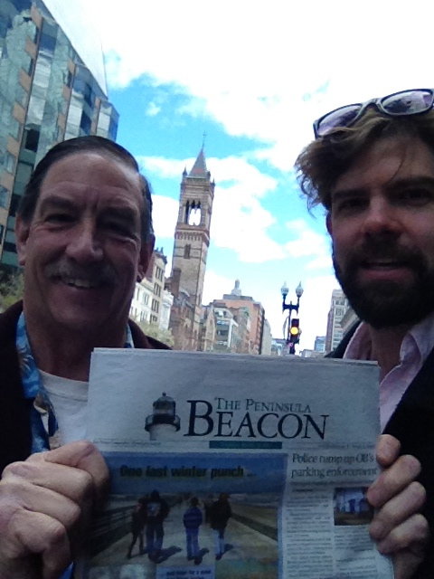 On vacation with The Beacon in Boston