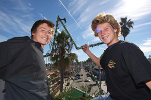 SPREADING HOLIDAY CHEER — THE OB WAY