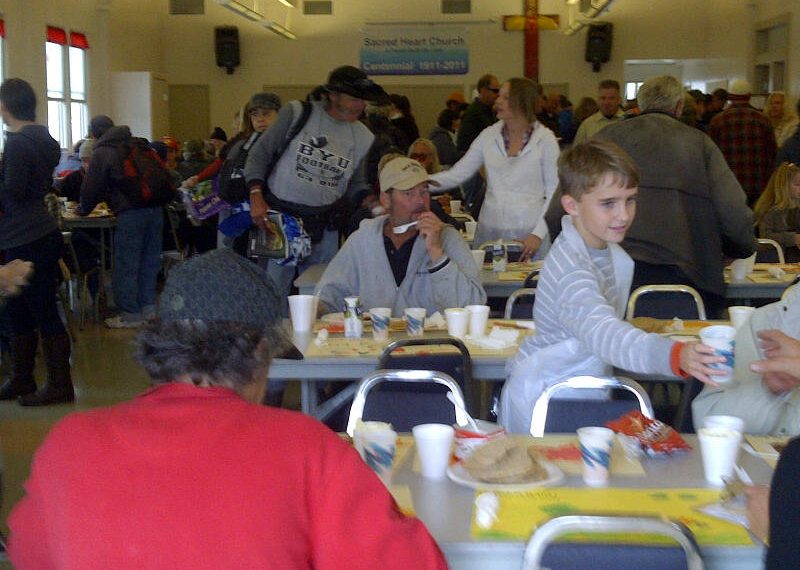 Thankful for generosity