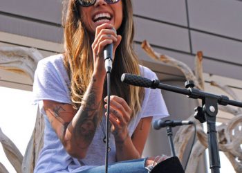 Christina Perri performs midday concert in La Jolla