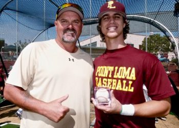 Point Loma Home Run Derby champ