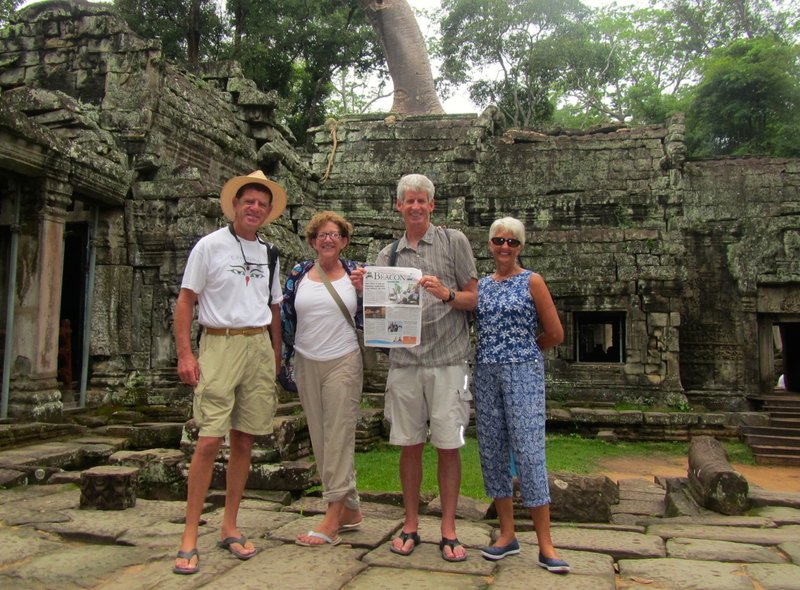 On vacation with the Peninsula Beacon