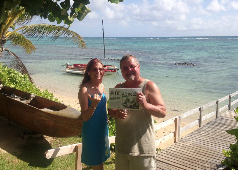 On vacation with the Peninsula Beacon