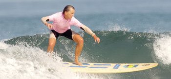 Colorful patterns on display