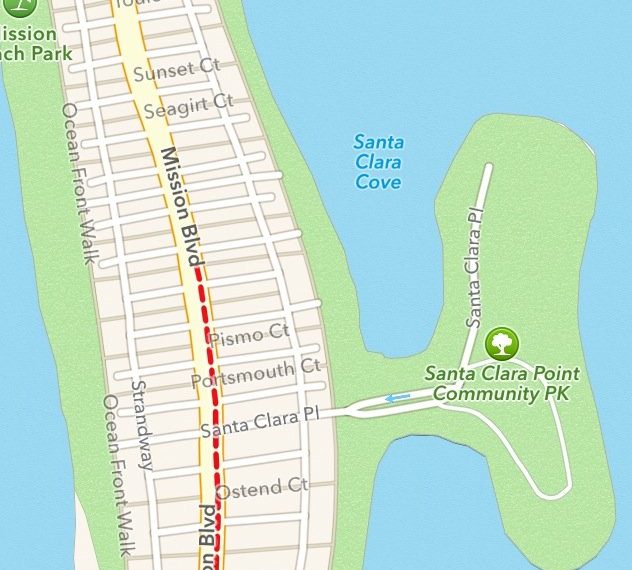 Sewage spill closes Santa Clara Cove in Mission Bay