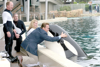 Governor swings by SeaWorld to reassure SD tourism strong