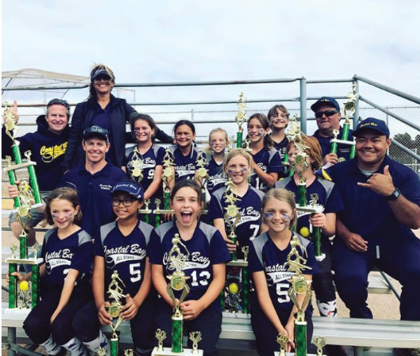 Coastal Bay softball wins tournament
