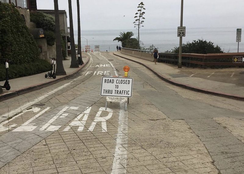 City begins emergency stabilization project for sea cave under Coast Boulevard in La Jolla