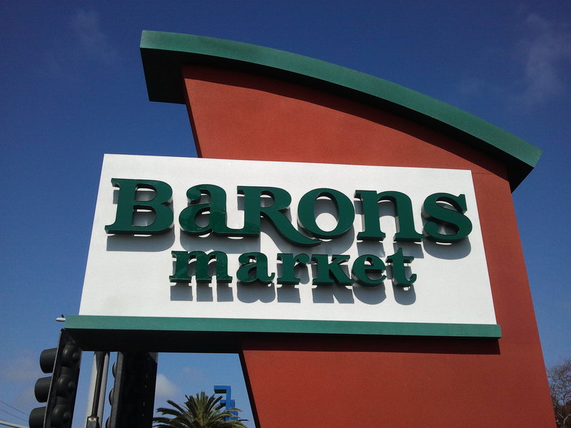 Barons debuts new sign in rebranding campain