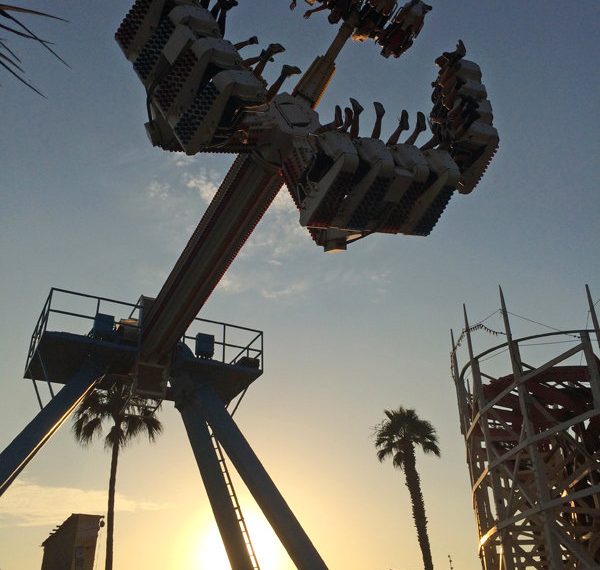 Beach Blaster ride at Belmont Park closed