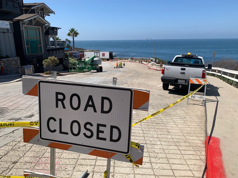 Cave stabilization completed in La Jolla