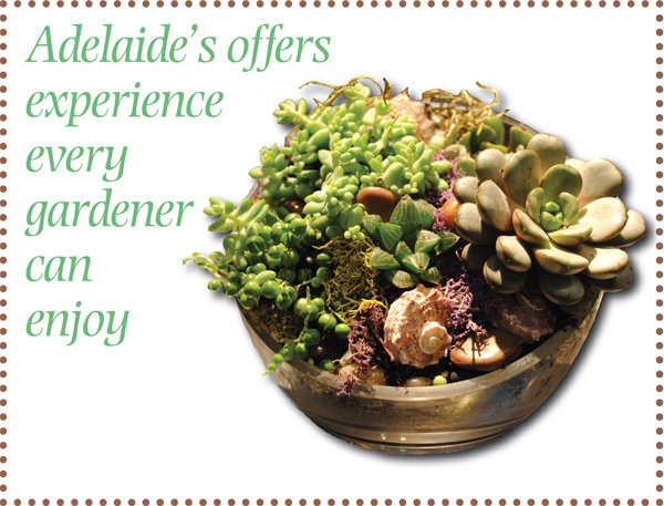 Adelaide’s offers experience every gardener can enjoy