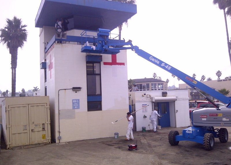 Weathered OB lifeguard station gets much-needed makeover