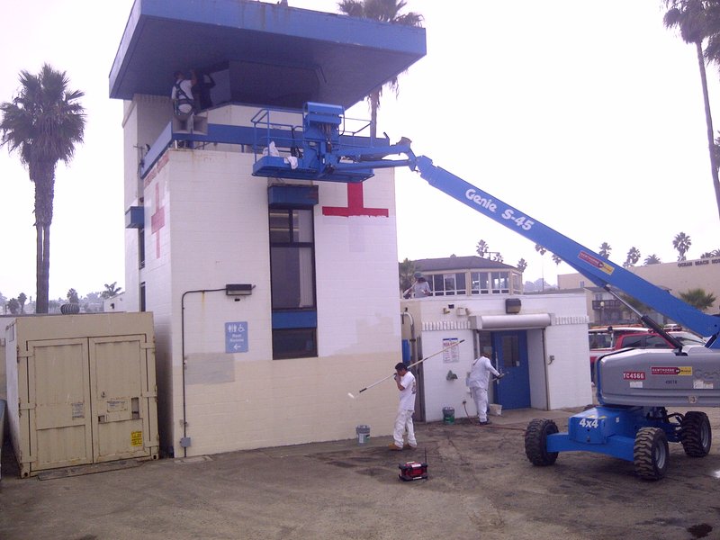Weathered OB lifeguard station gets much-needed makeover