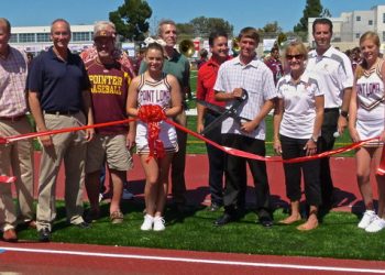 Dedication marks unveiling of vibrant new field, state-of-the-art weight room