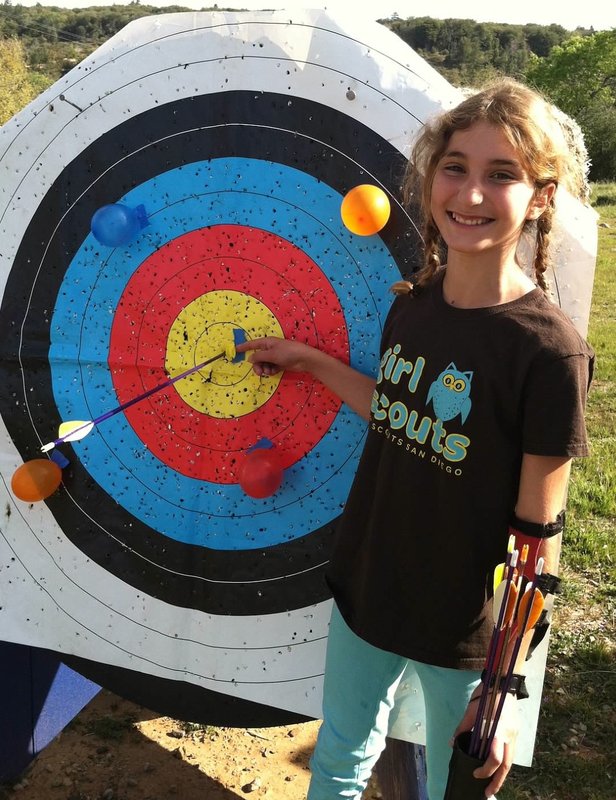Local Girl Scout’s cookie sales target, hit bullseye