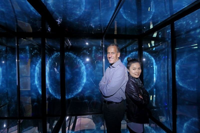 Infinity Cube sheds light on microscopic marine life