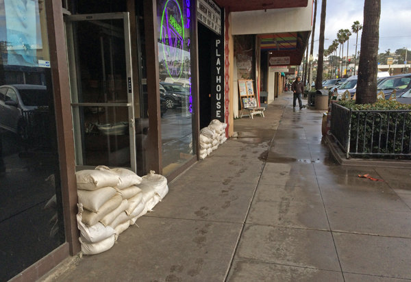 Free sandbags available from San Diego County